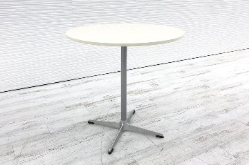 カッシーナ Cassina カフェテーブル 丸テーブル 中古テーブル ミーティングテーブル W700 中古オフィス家具画像
