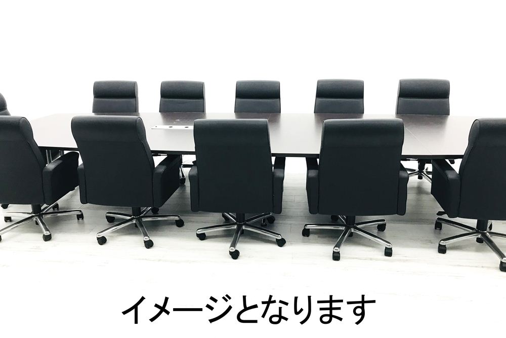 内田洋行 ST5200シリーズ 大型会議机 中古テーブル W4800×D1500mm×H700mm 幅4800 ミーティングテーブル 会議机 中古オフィス家具画像