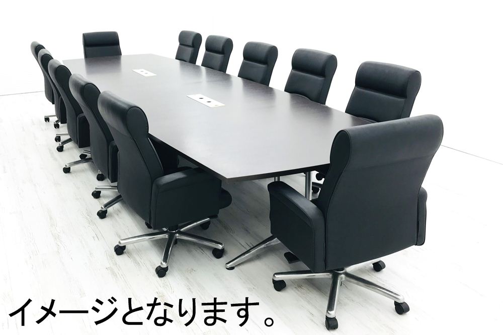 内田洋行 ST5200シリーズ 大型会議机 中古テーブル W4800×D1500mm×H700mm 幅4800 ミーティングテーブル 会議机 中古オフィス家具画像