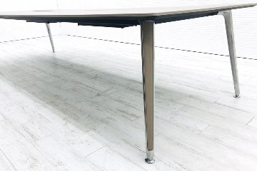 オカムラ プリシード 大型会議テーブル W3200×D1200mm×H720mm 幅3200 ミーティングテーブル 会議机 中古オフィス家具画像