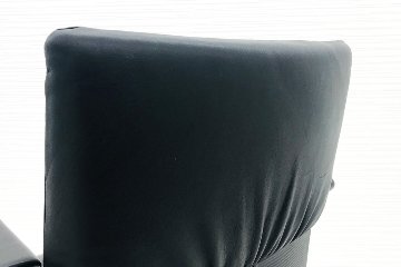 ヴィトラ フィグラチェア Vitra フィグラ 中古 figura chair デザイナーズチェア ローバック 革 ブラック画像