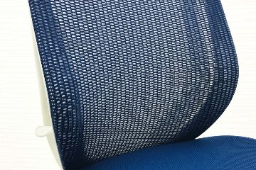 オカムラ シルフィーチェア 2016年製 ハイバック 肘無 中古チェア Sylphy メッシュ 中古オフィス家具 C635XW-FMP3 ミディアムブルー画像