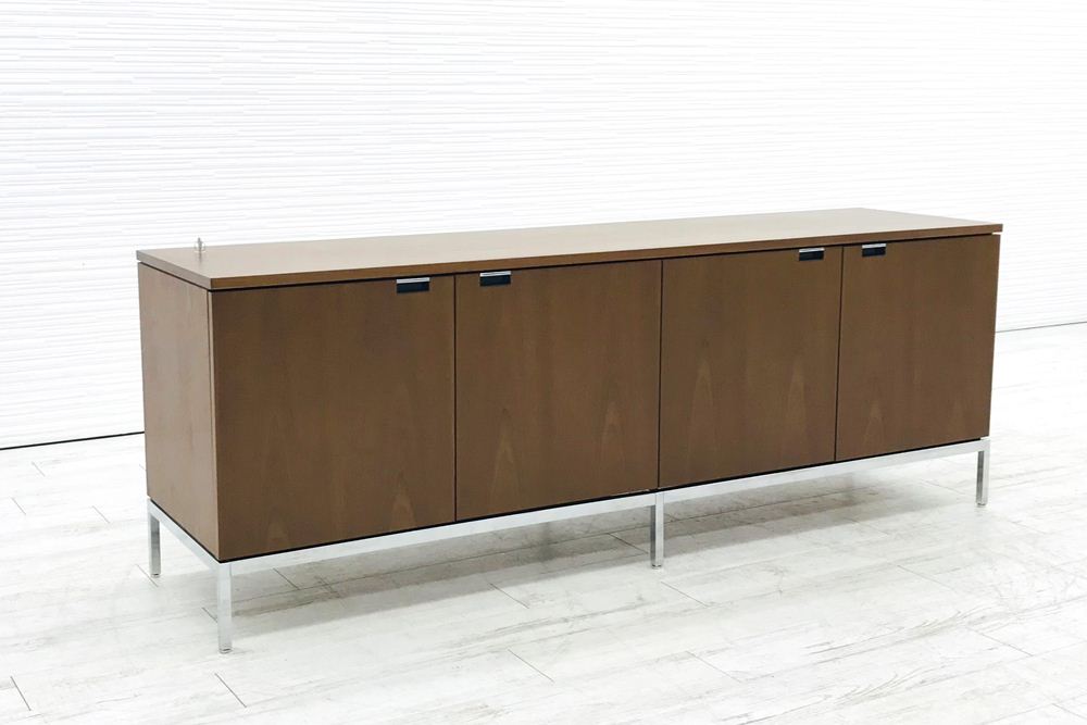 Knoll フローレンス ノール サイドボード クレデンザ 中古 キャビネット 中古オフィス家具 ホワイトの画像