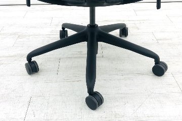 ハーマンミラー セイルチェア 中古 2019年製 SAYL Chairs デザインチェア 中古オフィス家具 可動肘 ブラック画像