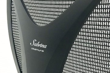 サブリナチェア 【2020年製】 展示品 オカムラ 中古 スマートオペレーション 中古オフィス家具 ブラック Sabrina Smart Operation画像