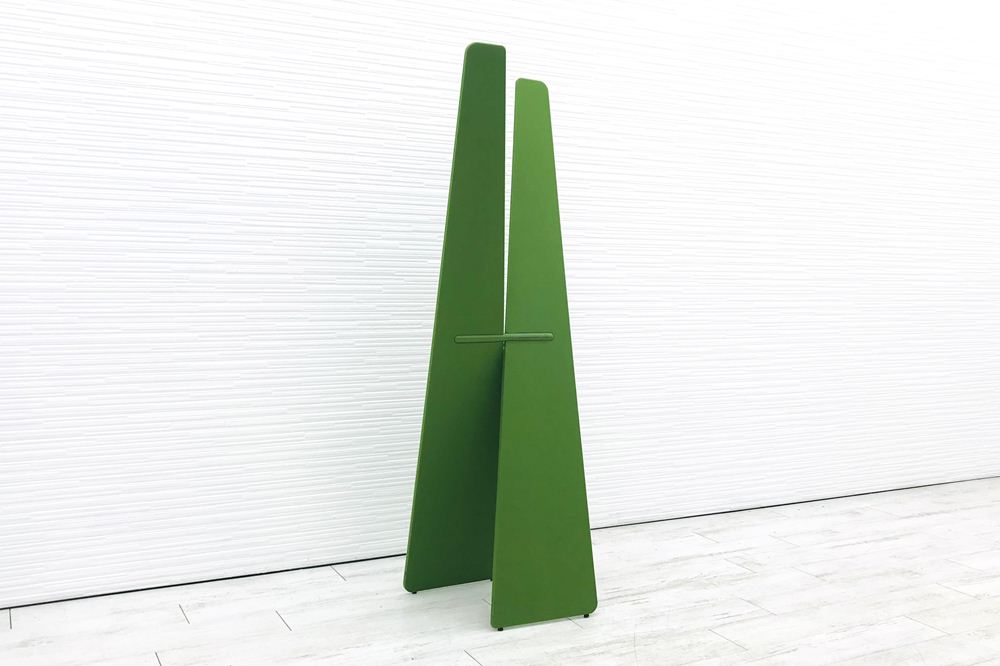 パーテーション イトーキ ルポン ローパーテーション 中古パーテーション 間仕切り LE PONTシリーズ LPN-0415-Q5 エバーグリーンの画像