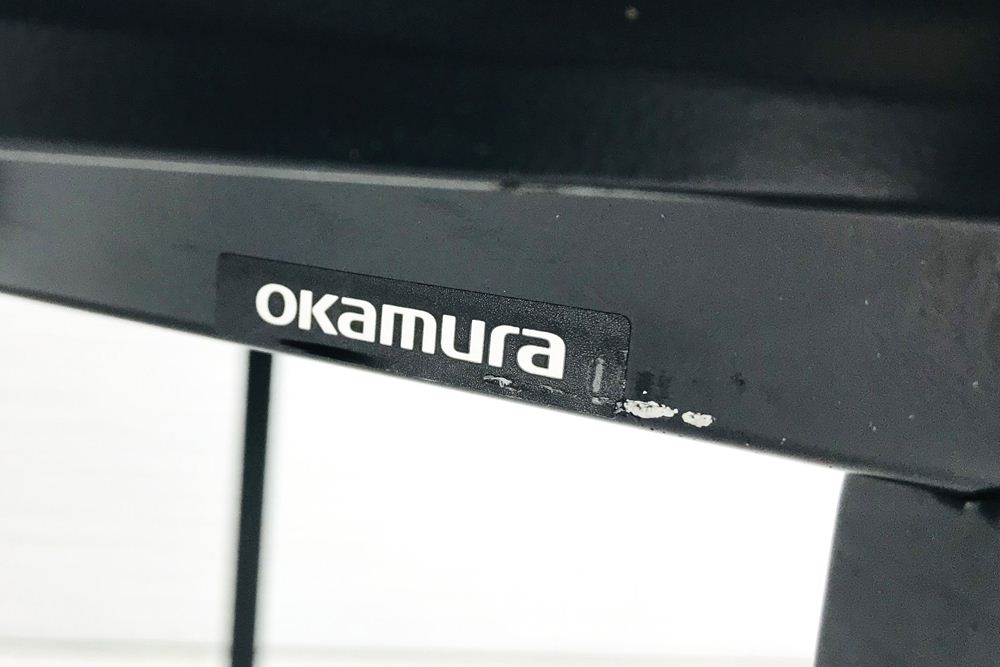 オカムラ 平机 平デスク アプションフリー ミーティングテーブル ワークテーブル 幅1600 OKAMURA 中古オフィス家具画像