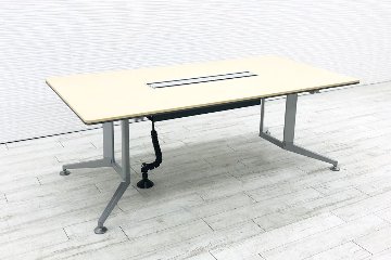 幅2000 コクヨ 会議机 WT-300 ミーティングテーブル 会議テーブル 中古 W2000 中古オフィス家具画像