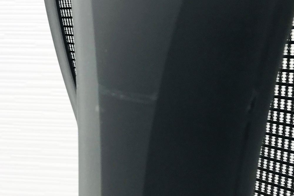 オカムラ サブリナチェア 2015年製 中古 ハイバック 可動肘 中古オフィス家具 Sabrina C854BR-FSY1 ブラック画像