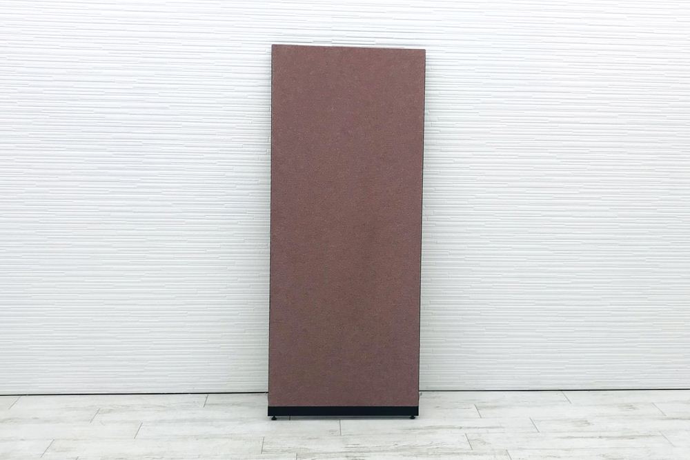 【要お見積もり商品】 各種サイズ有 オカムラ ポジット 高1720 パーテーション スチールパーテーション 中古パーテーション 間仕切り レッド系の画像