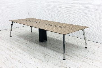コクヨ サイビ SAIBI ミーティングテーブル 中古 幅3200 SAIBI 会議机 W3200×D1200mm×H720mm 中古オフィス家具画像
