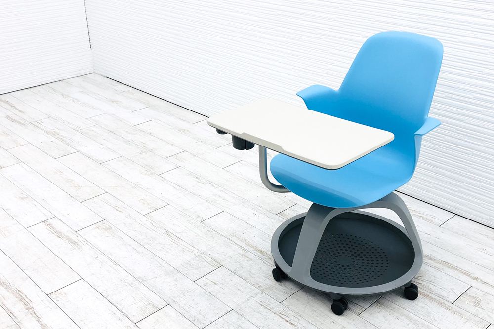 ノードチェア スチールケース 中古 ミーティングチェア 多目的チェア 480120 会議椅子 学習チェア 教育用チェア 中古オフィス家具 ピカソの画像