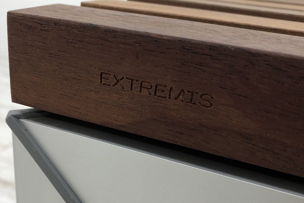 【3点セット】 エクストレミス extremis エクステンポ 中古 スタンダードテーブル ベンチ ガーデニングテーブル 中古オフィス家具画像