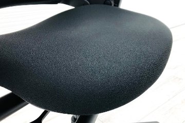 リープチェア 中古 V2 2017年製 APモデル スチールケース ブラック クッション Steelcase Leap 中古オフィス家具 OAチェア画像