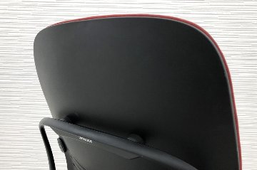 スチールケース リープチェア V2 中古 クッション Steelcase Leap 中古オフィス家具 OAチェア レッド 46216179の画像