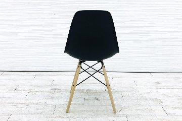 イームズ シェルチェア ハーマンミラー Herman Miller Eames Shell Chairs イームズチェア サイドチェア 中古オフィス家具 正規品 ブラック画像