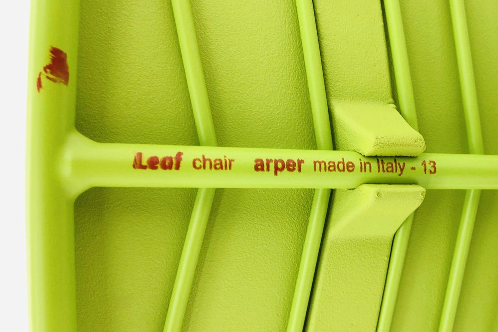 arper Leaf chair アルペール リーフチェア 中古 中古オフィス家具 グリーン画像
