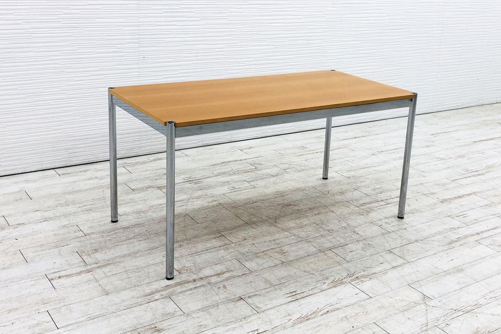 【常滑市・引き取り限定】中古品　会議用テーブル×３ 楽天市場】【中古】会議テーブル 折りたたみ 木目調 幅1800×奥行