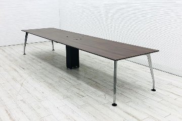 コクヨ サイビ 中古 大型会議テーブル 幅4000 SAIBI 会議机 ミーティングテーブル 中古オフィス家具 4000/1000/720画像