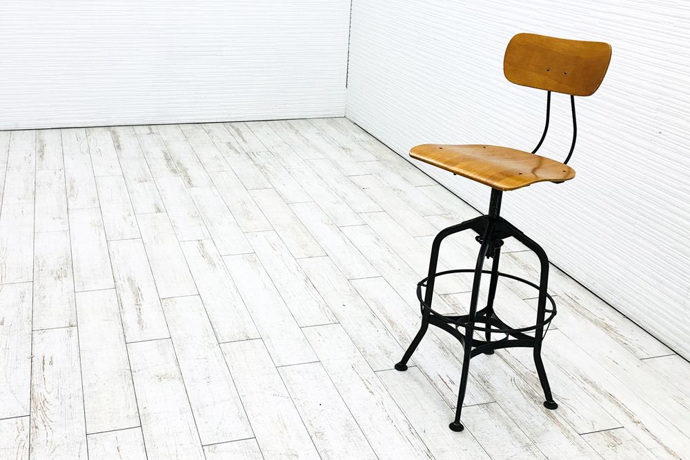  ノーザン オハイオ インダストリアル トレドチェア swivel side chair ヴィンテージチェア 中古 ハイチェア Northern Ohio Industrialの画像