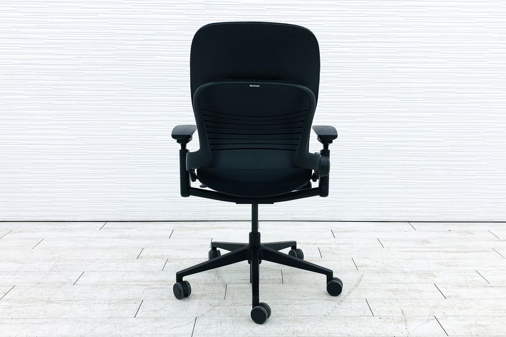 スチールケース リープチェア V2 中古 ブラック クッション Steelcase Leap 中古オフィス家具 LEAP-10100の画像