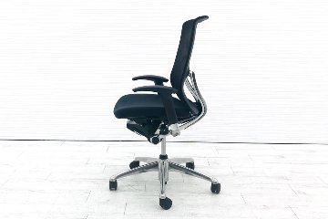 【専用ページ】 9脚セット オカムラ ゼファーチェア 中古 オフィスチェア ゼファー 中古オフィス家具 Zephyr クッション メッシュ 可動肘 ブラックの画像