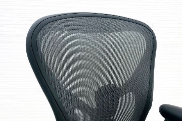 【未開封未使用品】 ハーマンミラー アーロンチェア リマスタード Cサイズ フル装備 Aeron Chairs Remastered 中古 Herman Miller 中古オフィス家具 グラファイトの画像