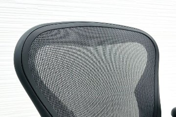 アーロンチェア リマスタード Aサイズ ライトシリーズ ハーマンミラー 中古 2018年製 Herman Miller Aeron Chairs 中古オフィス家具 グラファイトの画像