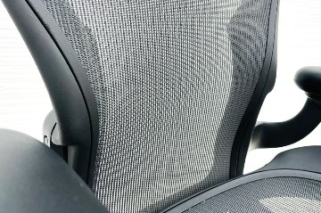 アーロンチェア リマスタード Aサイズ ライトシリーズ ハーマンミラー 中古 2018年製 Herman Miller Aeron Chairs 中古オフィス家具 グラファイトの画像