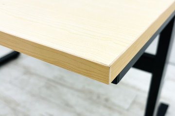 井上金庫 ミーティングテーブル 小型会議テーブル 中古 中古オフィス家具 会議机 1200/750/720の画像
