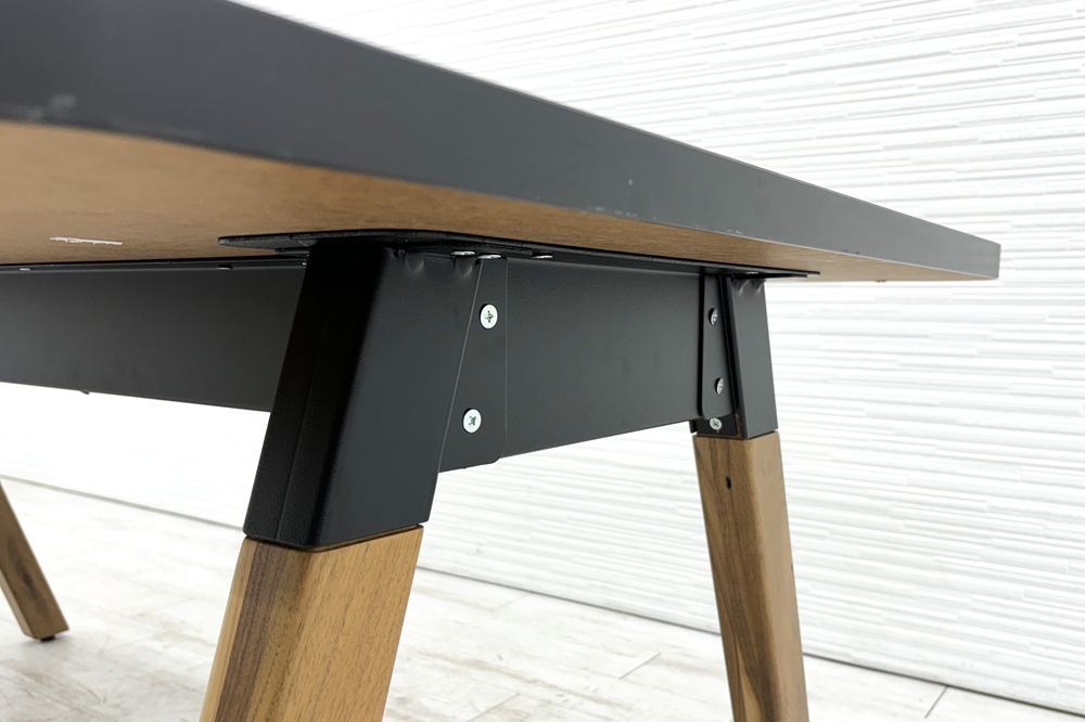ノール ソーホーステーブル 中古 Knoll Rockwell Unscripted Sawhorse Table 1830/915/715の画像