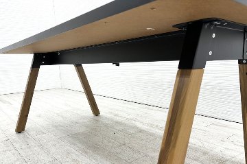 ノール ソーホーステーブル 中古 Knoll Rockwell Unscripted Sawhorse Table 1830/915/715の画像