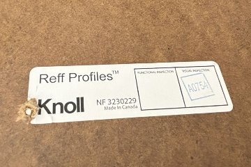 ノール ソーホーステーブル 中古 Knoll Rockwell Unscripted Sawhorse Table 1830/915/715の画像