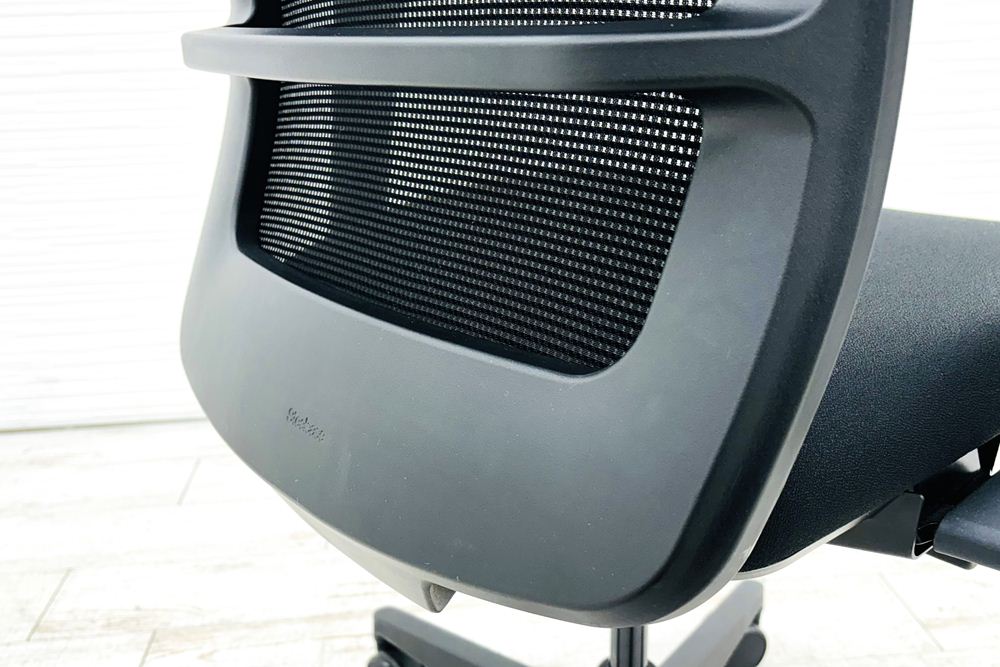 Personality(パーソナリティ)シリーズ スチールケース 中古 Steelcase 中古オフィス家具 ブラック PVT-111111の画像