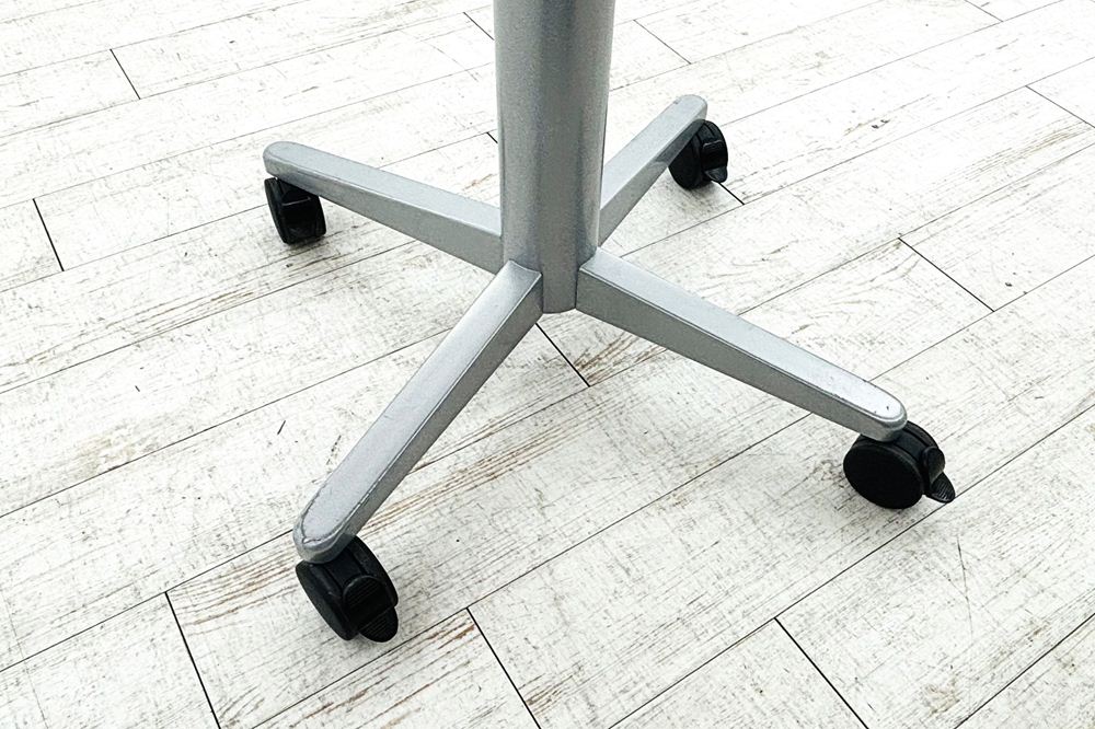 昇降テーブル 楕円テーブル 中古 ハイテーブル ハーマンミラー Herman Miller カウンターテーブル 870/840/745～1145の画像
