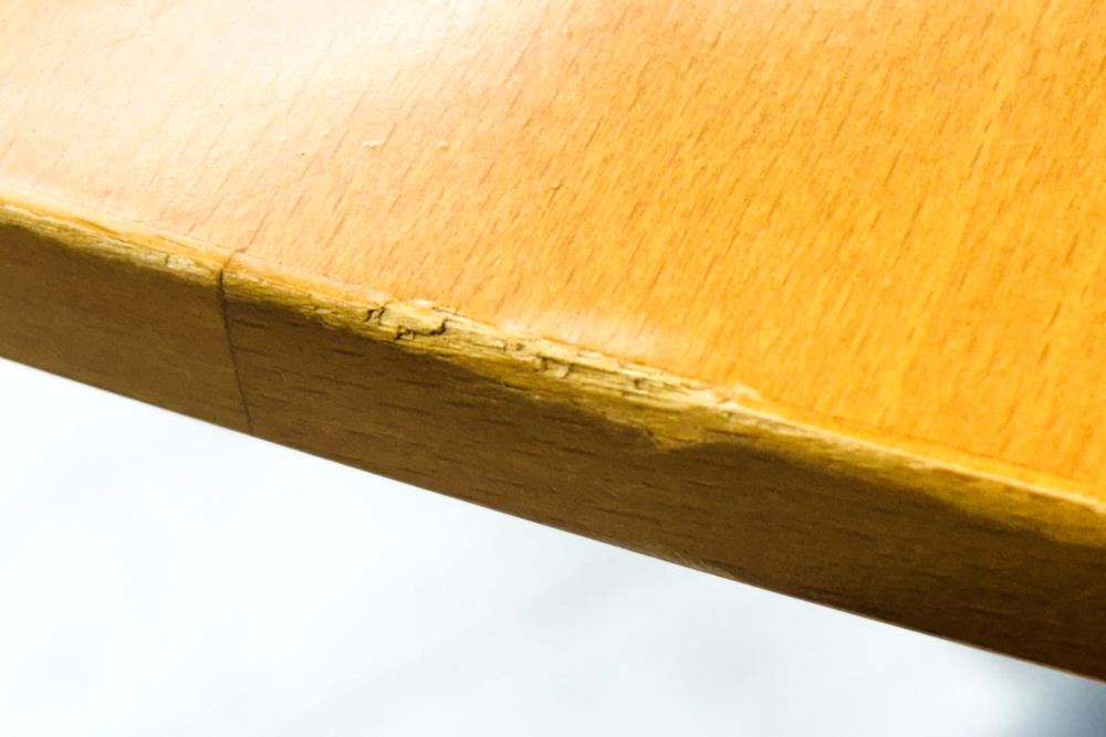 昇降テーブル 楕円テーブル 中古 ハイテーブル ハーマンミラー Herman Miller カウンターテーブル 870/840/745～1145の画像