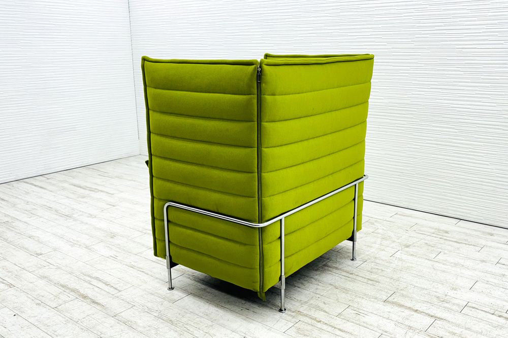 ヴィトラ アルコーヴソファ 中古 Vitra Alcove sofa 一人用ソファ ハイバックソファ 中古オフィス家具 1200/850/1370の画像