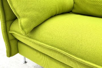 ヴィトラ アルコーヴソファ 中古 Vitra Alcove sofa 一人用ソファ ハイバックソファ 中古オフィス家具 1200/850/1370の画像