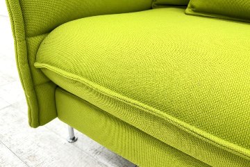Vitra Alcove sofa ヴィトラ アルコーヴソファ 中古 一人用ソファ ハイバックソファ 中古オフィス家具 1200/850/1370の画像
