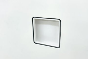 オカムラ レクトライン 4段ラテラル書庫 スチール 中古 キャビネット スチール書庫 中古オフィス家具 シリンダー錠 800/400/1250 ホワイトの画像