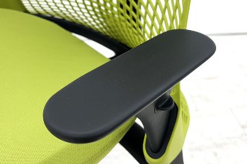 【未開封未使用品】 ハーマンミラー セイルチェア ミドルバック 中古 Herman Miller SAYL Chair 中古オフィス家具 可動肘 グリーンの画像