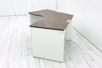 【専用ページ】 3台set オカムラ ブーメランデスク 120° 1100mm プロユニット パネル脚の画像