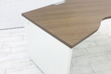 【専用ページ】 3台set オカムラ ブーメランデスク 120° 1100mm プロユニット パネル脚の画像