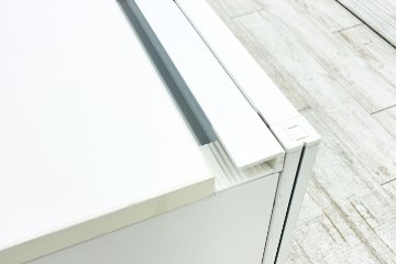 イトーキ CX 片袖机 片袖デスク 中古 事務机 オフィスデスク 中古オフィス家具 ホワイト 1100/715/700の画像