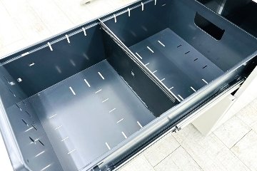 イトーキ CX 片袖机 片袖デスク 中古 事務机 オフィスデスク 中古オフィス家具 ホワイト 1100/715/700の画像
