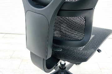 エルゴヒューマン スマート 中古 肘無 ergohuman smart 中古オフィス家具 メッシュ ブラックの画像