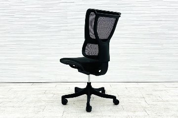 エルゴヒューマン スマート 中古 肘無 ergohuman smart 中古オフィス家具 メッシュ ブラックの画像