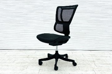 エルゴヒューマン スマート 中古 肘無 ergohuman smart 中古オフィス家具 メッシュ ブラックの画像