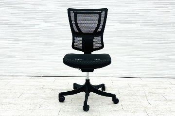 エルゴヒューマン スマート 中古 肘無 ergohuman smart 中古オフィス家具 メッシュ ブラックの画像
