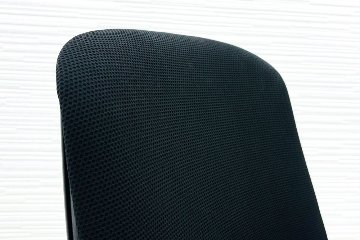 オカムラ シルフィーチェア 中古 ハイバック 可動肘 クッションタイプ Sylphy 中古オフィス家具 C687BR FSF1 ブラックの画像